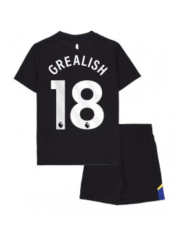 Everton Jack Grealish #18 Replika Tredje Kläder Barn 2025-26 Kortärmad (+ byxor)